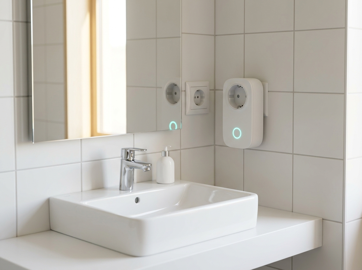 Mozart Sensorlösung im Badezimmer