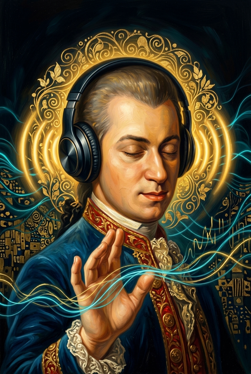 Mozart Feels the Waves Touch