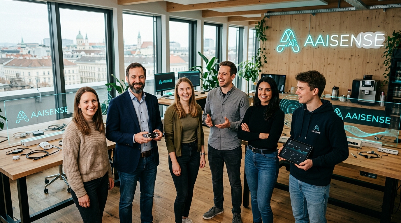 Das AAISENSE Pioneer Team in Wien – Gestalte die Zukunft der Pflege